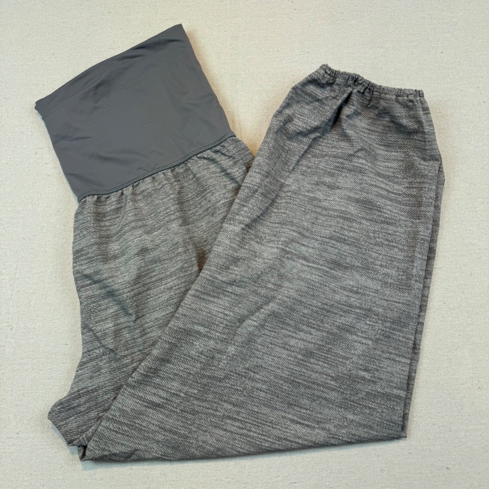 Lululemon Size 10 Jogger Pants Womens Grey Space Dye High Rise Activewear